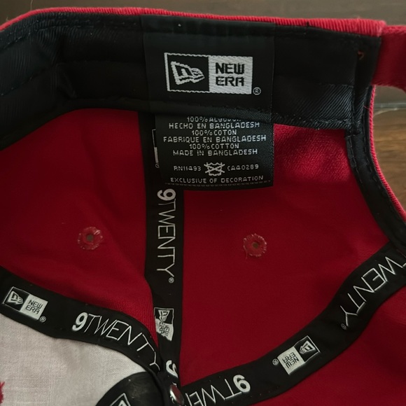 9Twenty Canada Gold Cup Cap Hockey Red - Picture 8 of 10